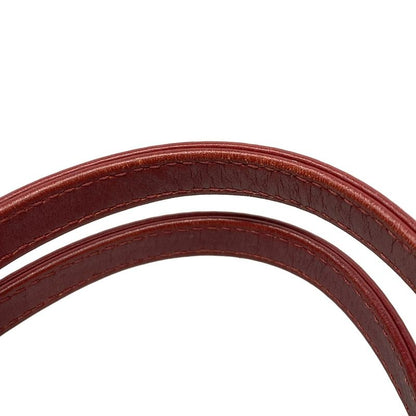 Chanel Tote Bag Deauville Line MM Pink And Red Chain Shoulder / Silver Hardware