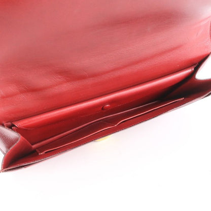 Vintage Hermes Leather Handbag Gold Hardware Top Handle Tote Genuine Leather