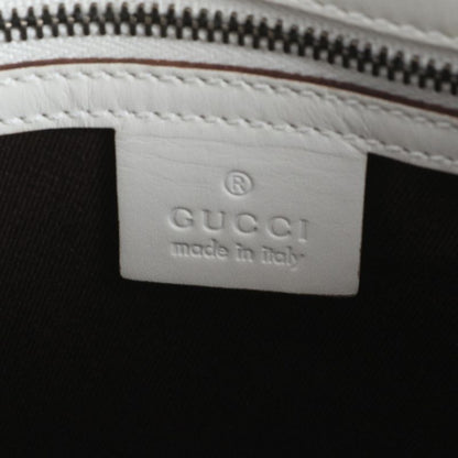 Gucci GG Canvas 107757 Leather Tote Bag Shoulder Hand Genuine Leather Women RRM