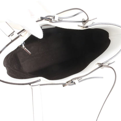 Gucci GG Canvas 107757 Leather Tote Bag Shoulder Hand Genuine Leather Women RRM