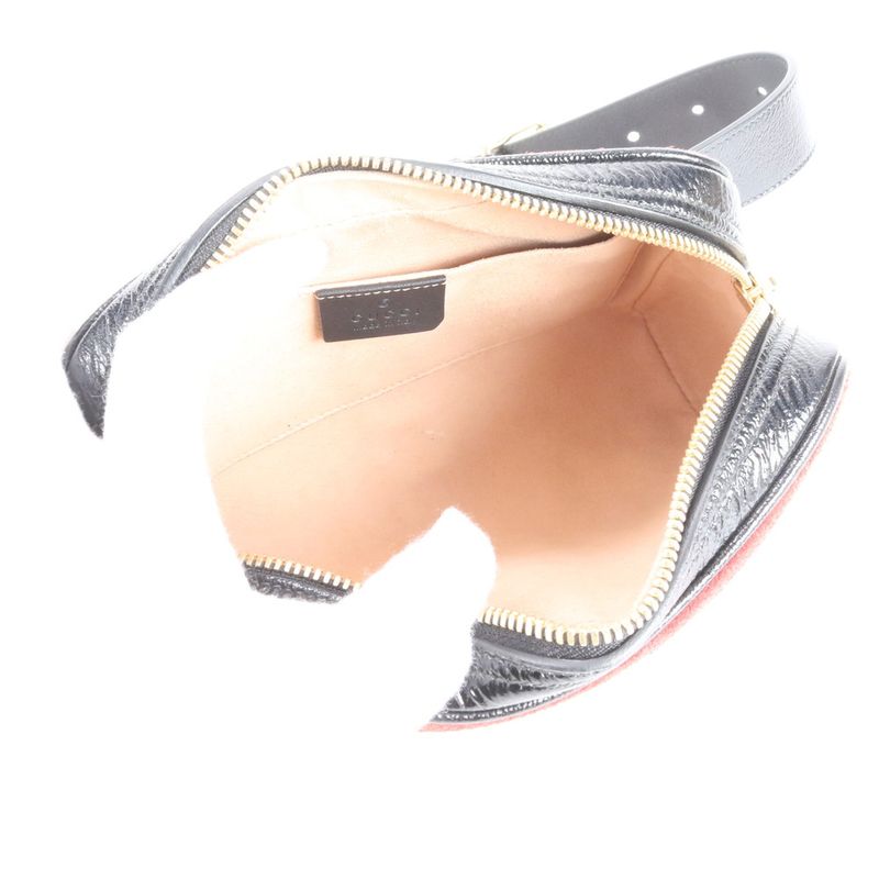 Gucci Sherry Line Ophidia 517076 Leather Waist Bag Waist Pouch Body Bag Men's