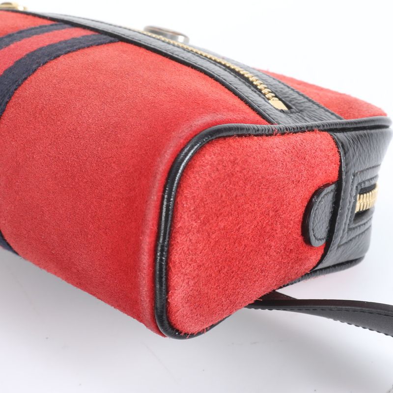 Gucci Sherry Line Ophidia 517076 Leather Waist Bag Waist Pouch Body Bag Men's