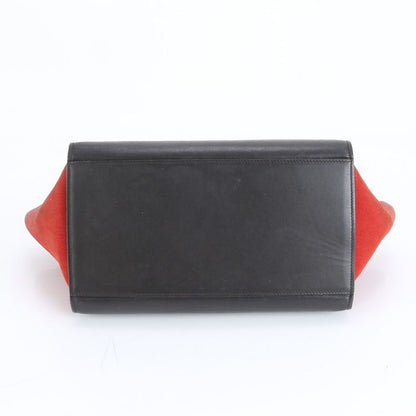 Celine Trapeze Small Leather 2WAY Shoulder Bag Shoulder Tote Hand Genuine