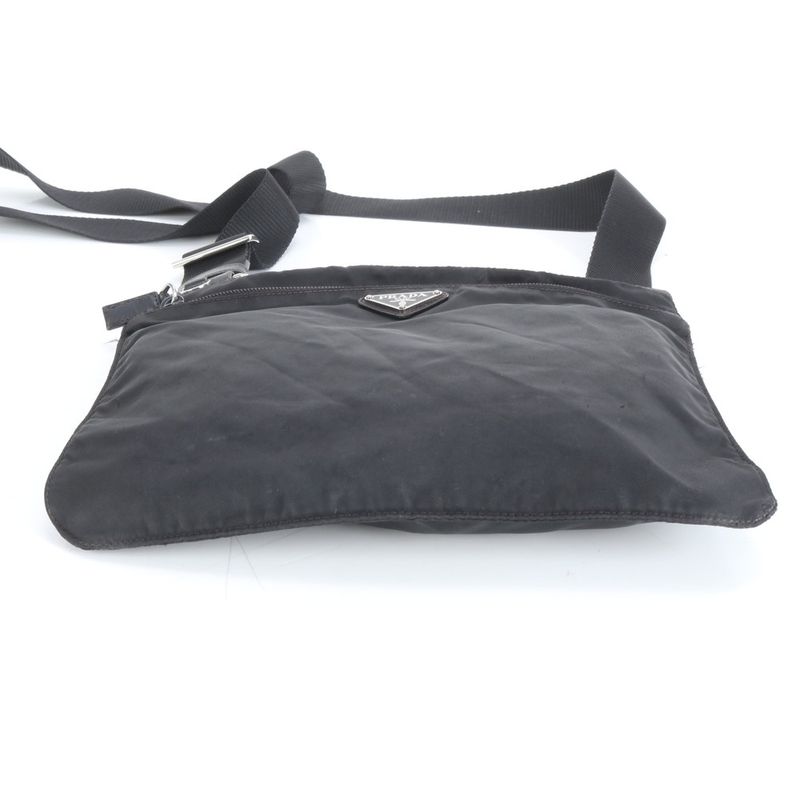 Prada Tessuto Nylon Triangle Logo Shoulder Bag Crossbody Messenger Business