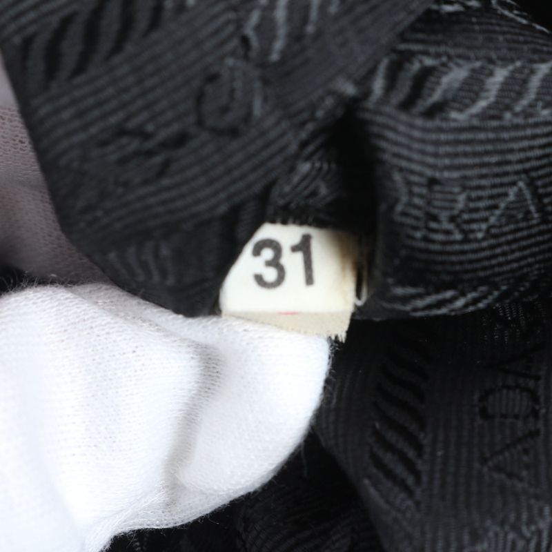 Prada Tessuto Nylon Triangle Logo Leather Backpack Sac Backpack Shoulder Bag