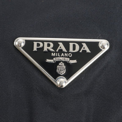 Prada Tessuto Nylon Triangle Logo Leather Backpack Sac Backpack Shoulder Bag
