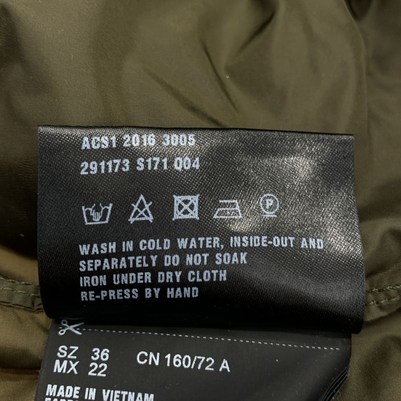 Prada - Triangle Logo Patch Belted Trench Coat - 36 - Khaki - Women's