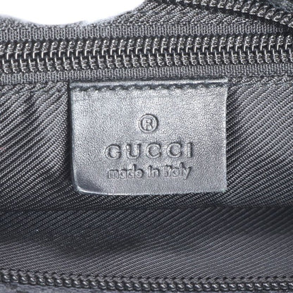 Gucci GG Canvas 019-0401 Leather Tote Bag Shoulder Business Commuter Black A4