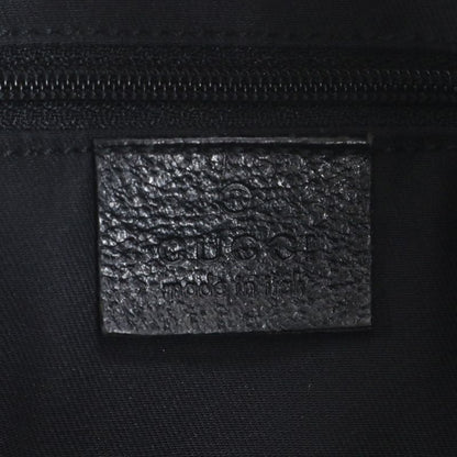 Gucci GG Canvas Eclipse 121023 Leather Tote Bag Shoulder Black Women ERM Da9-8