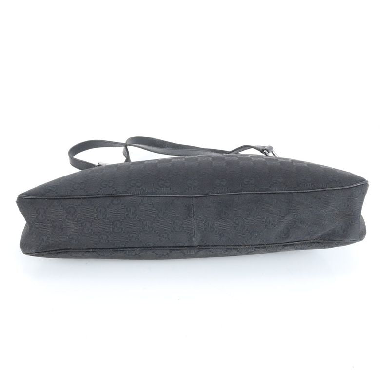 Gucci GG Canvas Eclipse 121023 Leather Tote Bag Shoulder Black Women ERM Da9-8