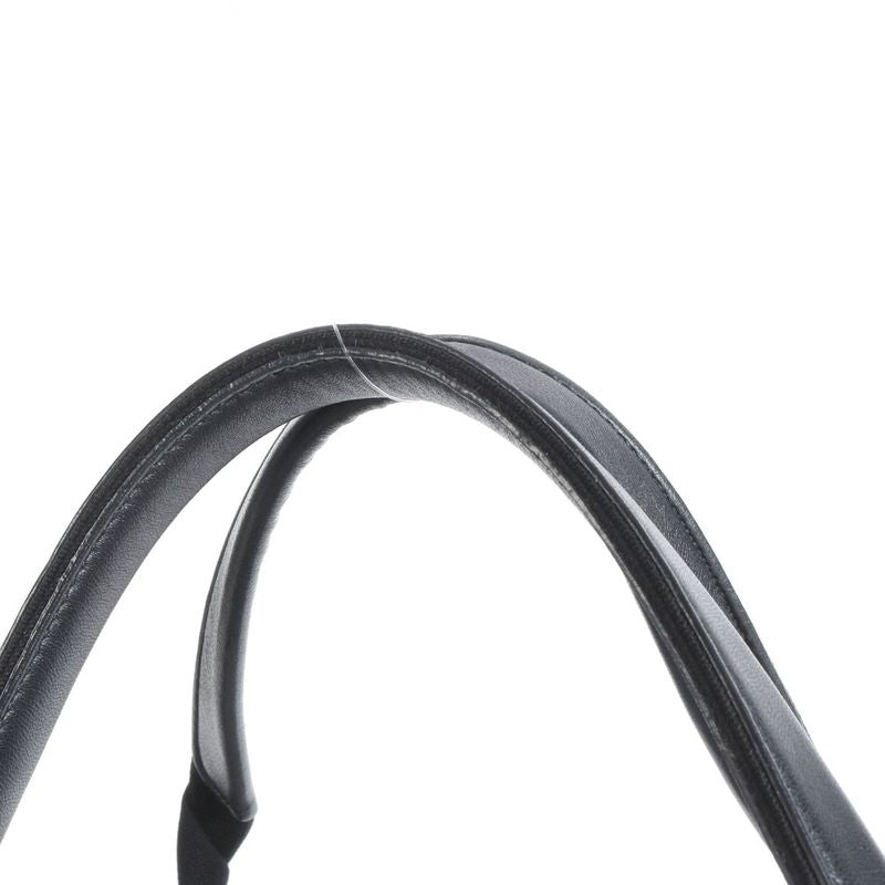 Balenciaga Navy Cabas Su Pouch Leather Tote Bag Shoulder Commuter Black A4 Men