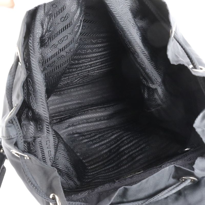 Prada Authenticity With Card Tessuto Nylon Bz4650 Leather Backpack Sac Bag