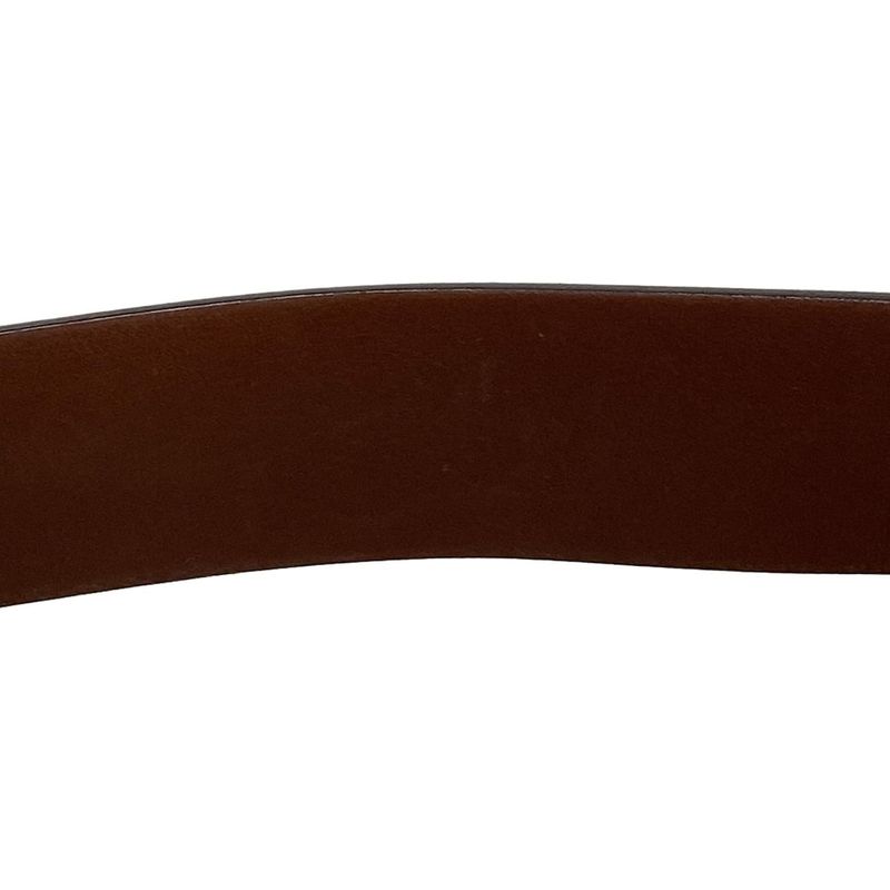 Dior/christian Dior Waist Pouch Saddle Bag Ivory X Dark Brown Leather