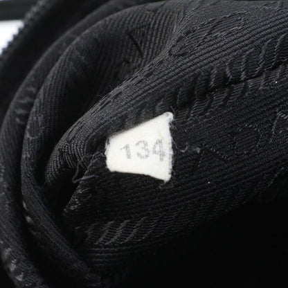 Prada Tessuto Nylon Triangle Logo Tote Bag Shoulder Black Women's RRM Da5-8