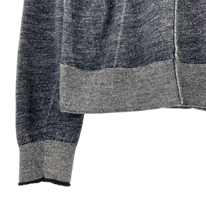 Celine | Phoebe Period Reconstructed Cotton Wool Crew Neck Knit | S | Gray |