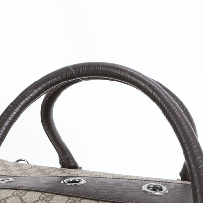 Gucci GG Supreme Pet Carry 146278 2WAY Boston Bag Business Trip Travel Shoulder