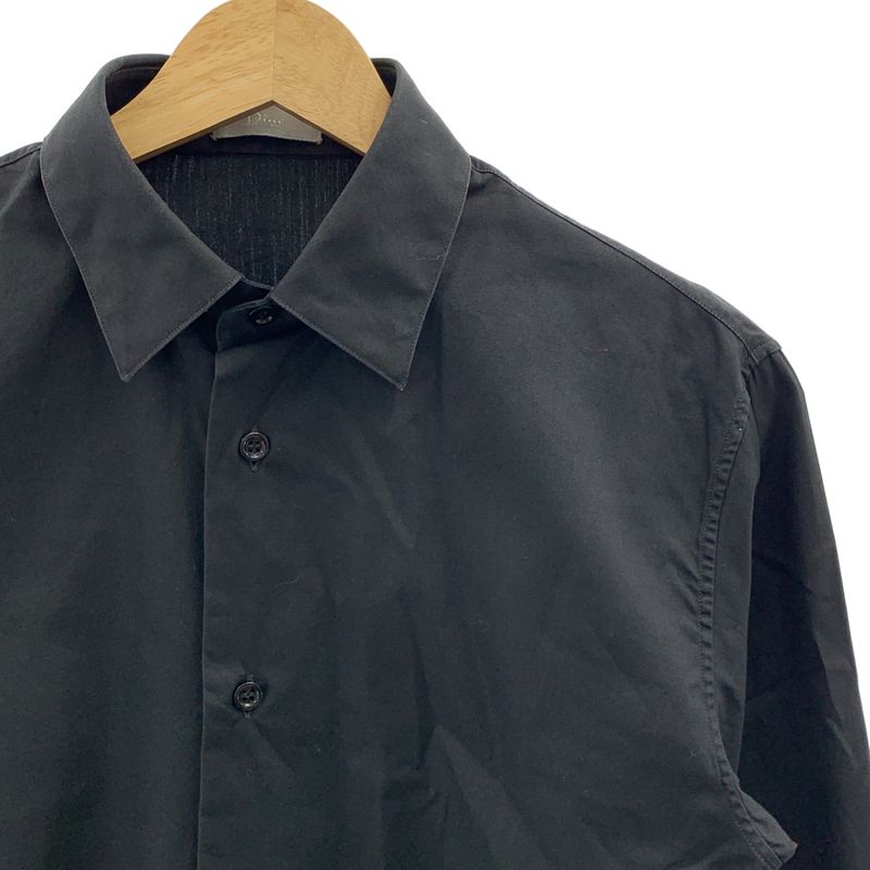Dior Homme Dior Homme | 2008ss | Cotton Dress Shirt | 37 | Black | Men's