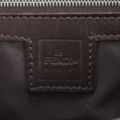 Fendi Zucca Mamma Bucket Leather Shoulder Bag Shoulder Hand Genuine Leather