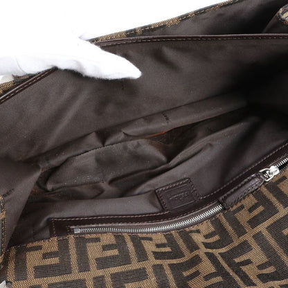 Fendi Zucca Mamma Bucket Leather Shoulder Bag Shoulder Hand Genuine Leather