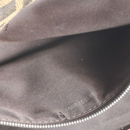 Fendi Zucca Mamma Bucket Leather Shoulder Bag Shoulder Hand Genuine Leather