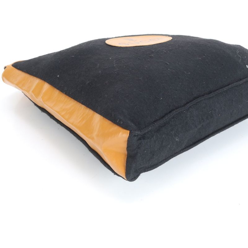 Gucci Wool Leather Tote Bag Shoulder Business Commute Hand A4 Men Women's RRM