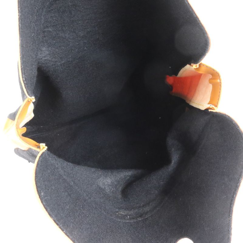 Gucci Wool Leather Tote Bag Shoulder Business Commute Hand A4 Men Women's RRM