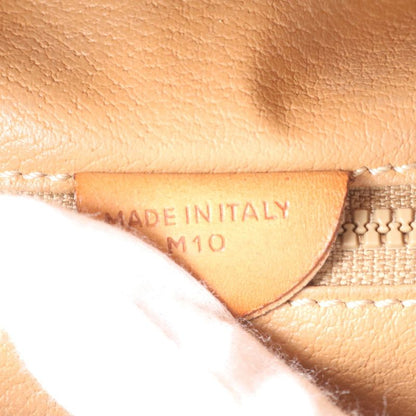 Celine Macadam Leather Shoulder Bag Crossbody Hand Brown Women's RRM Da6-5