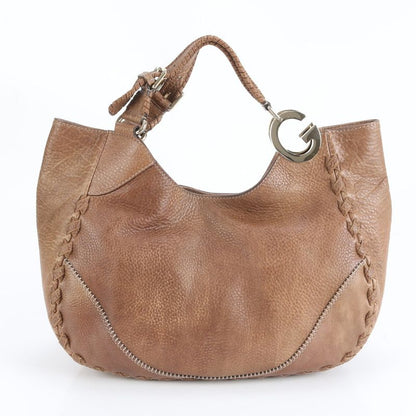 Gucci Charlotte 218782 Leather Tote Bag Shoulder Hand Genuine Leather Brown A4