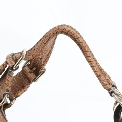 Gucci Charlotte 218782 Leather Tote Bag Shoulder Hand Genuine Leather Brown A4