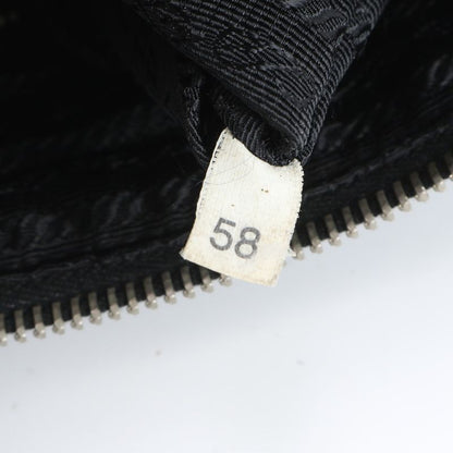 Prada Tessuto Nylon Triangle Logo Leather Shoulder Bag Crossbody Messenger