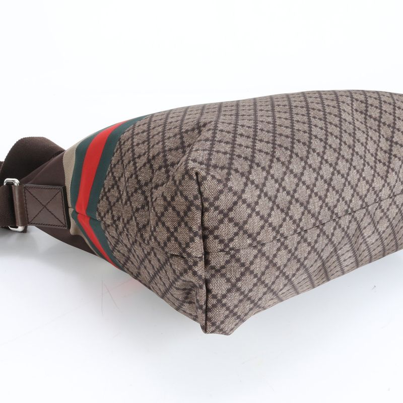 Gucci Diamante Sherry Line 270410 Leather Shoulder Bag Crossbody Messenger A4