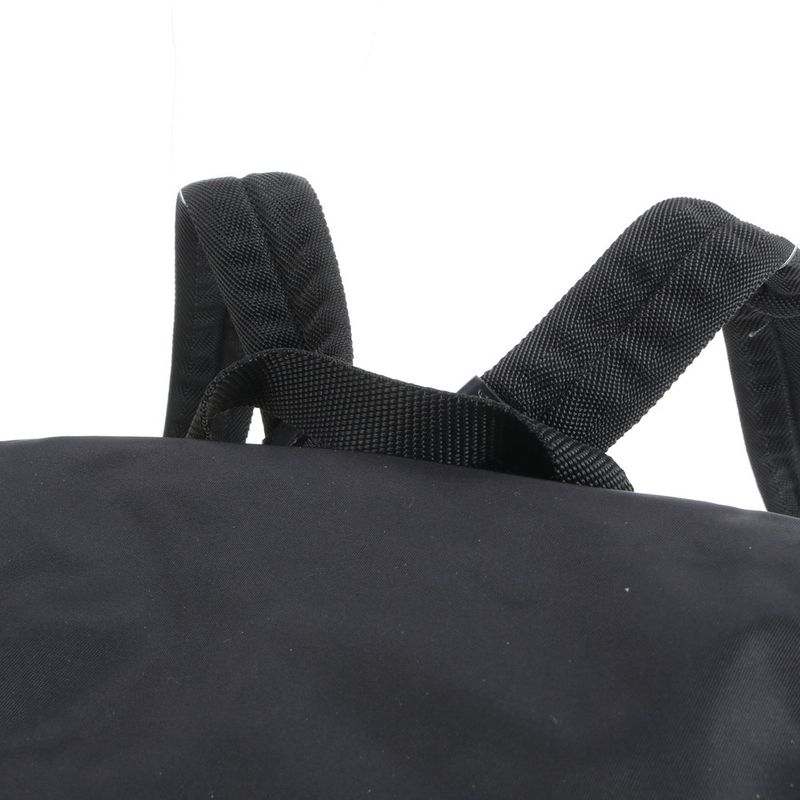 Prada Tessuto Nylon Triangle Logo Backpack Sac Shoulder Bag Black Women RRM