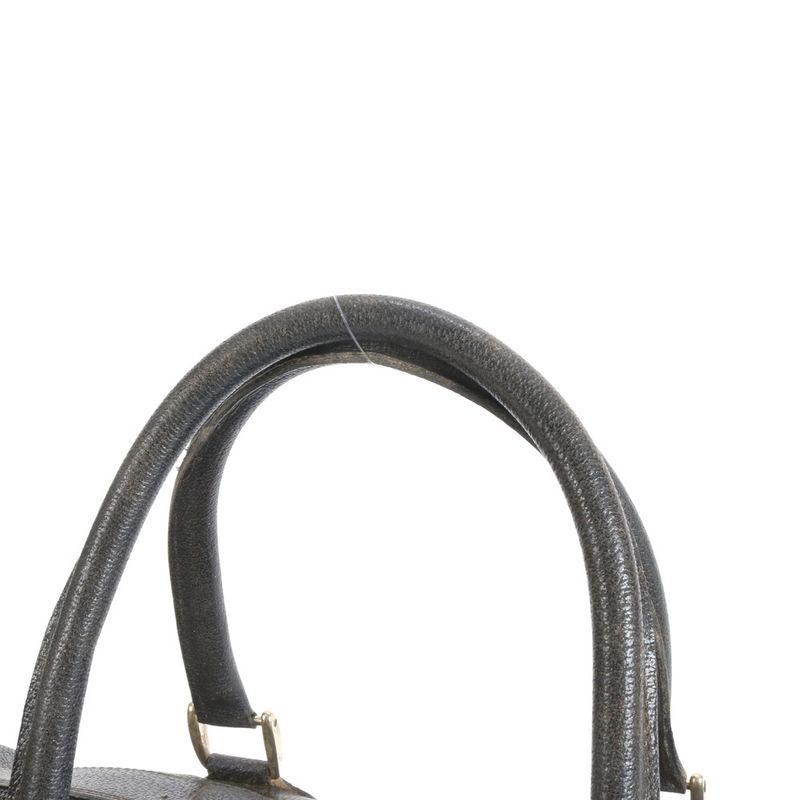 Old Gucci Sherry Line Leather Boston Bag Business Travel Tote Genuine Leather