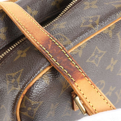 No Solid Louis Vuitton Monogram Cité MM M51182 Leather Shoulder Bag Shoulder