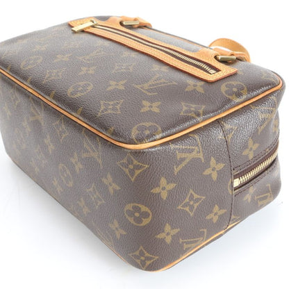 No Solid Louis Vuitton Monogram Cité MM M51182 Leather Shoulder Bag Shoulder