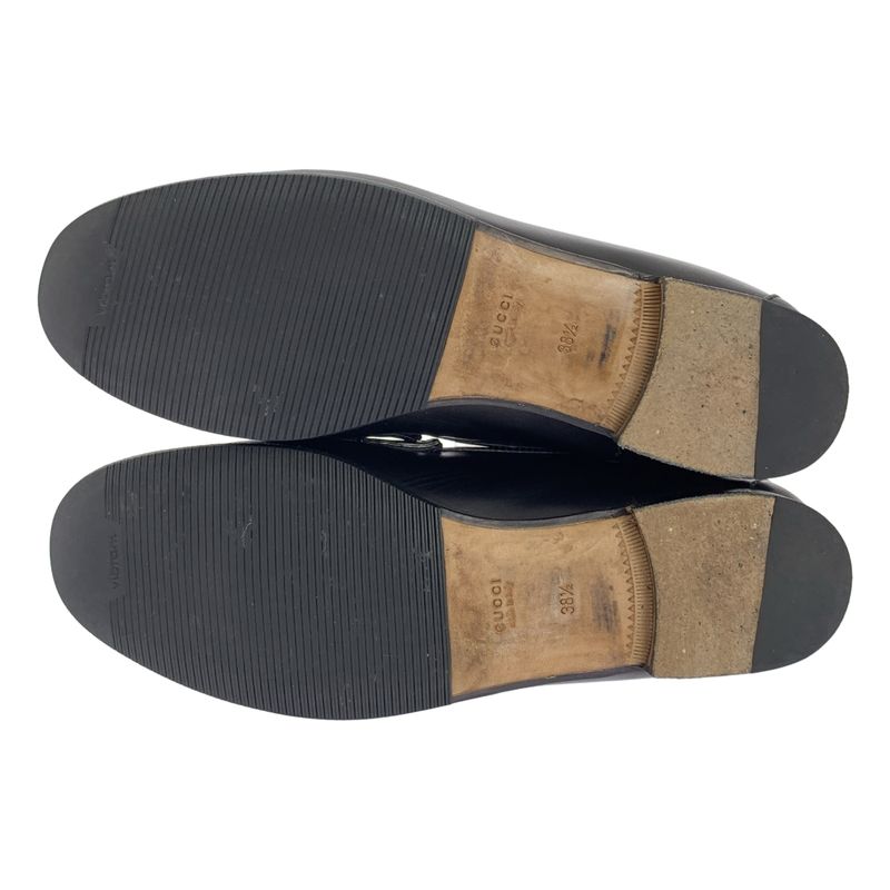 Gucci Leather Loafers - 1953 Collection - Horsebit Leather Loafer - 38 1 2 -