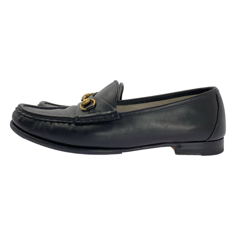 Gucci Leather Loafers - 1953 Collection - Horsebit Leather Loafer - 38 1 2 -