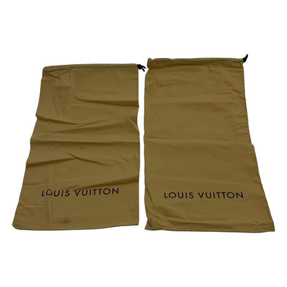 Louis Vuitton Leather Side Zip Lace Up Boots - 37 - Black Gold - Women