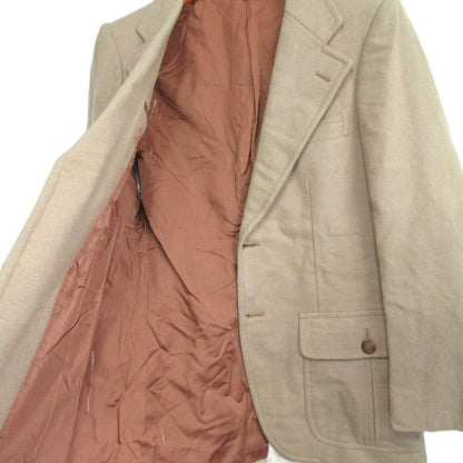 Yves Saint Laurent YVES Saint Laurent Vintage Wool Tailored Jacket Bleather 2B