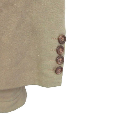 Yves Saint Laurent YVES Saint Laurent Vintage Wool Tailored Jacket Bleather 2B