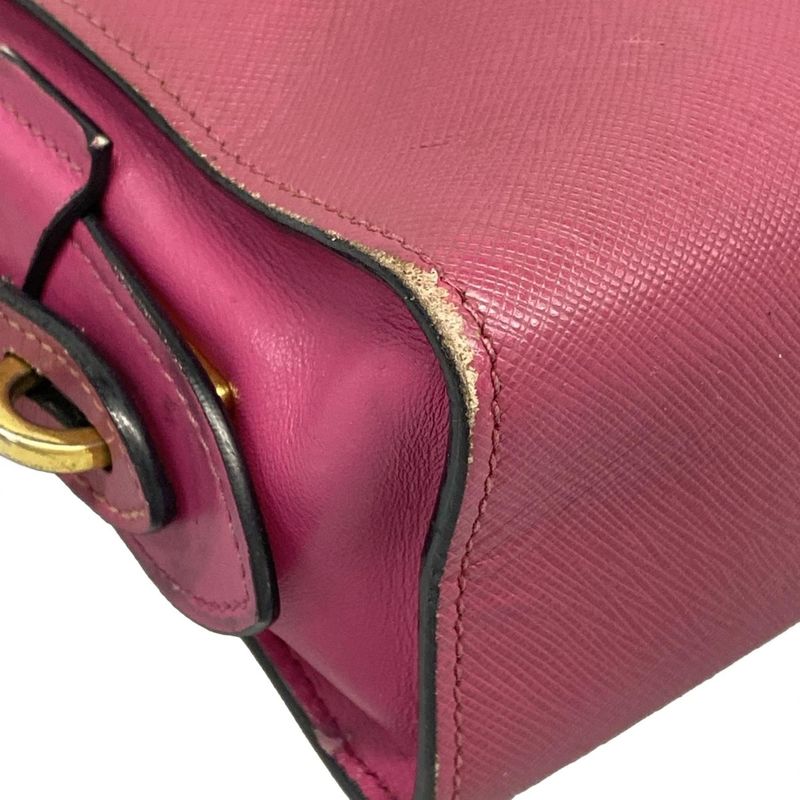 Prada Shoulder Bag - Pink Leather
