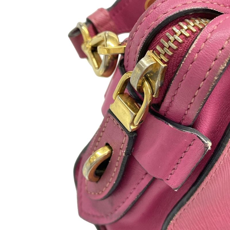 Prada Shoulder Bag - Pink Leather