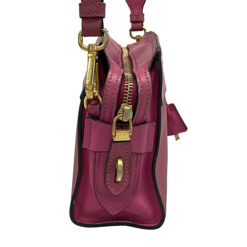 Prada Shoulder Bag - Pink Leather