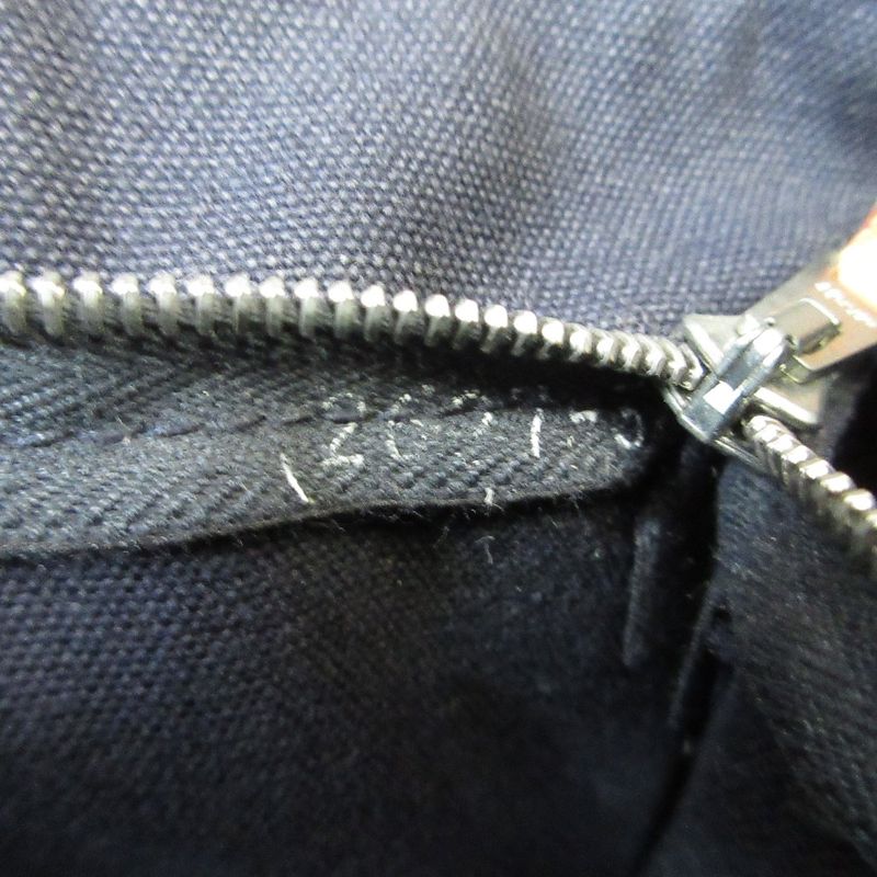 Hermes Fourre Tout MM Tote Bag Navy Women's Used