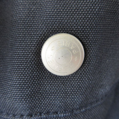 Hermes Fourre Tout MM Tote Bag Navy Women's Used