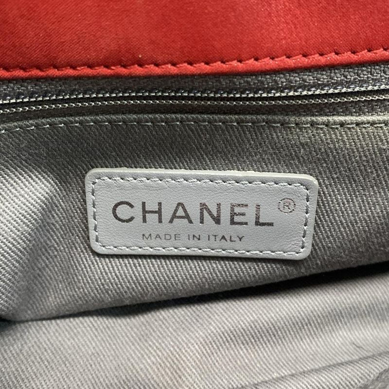 Chanel Shoulder Bag Mini Matelasse Red Chain Shoulder/vintage Silver Hardware