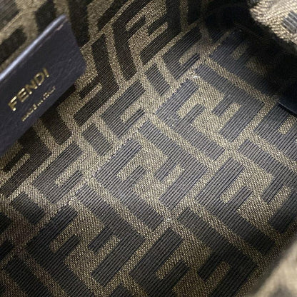 Fendi Clutch Bag First Small 8bp129-abve Pink Beige And Gold Leather