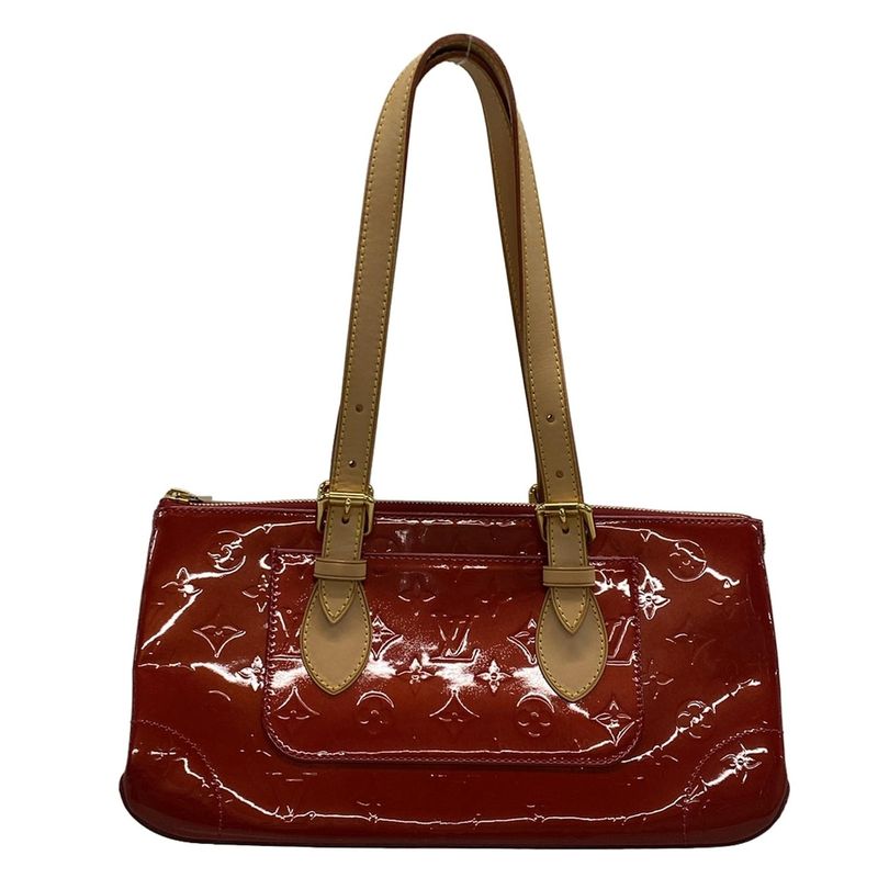 Louis Vuitton Shoulder Bag Monogram Vernis Rosewood Avenue M93507 Pomme D'amour