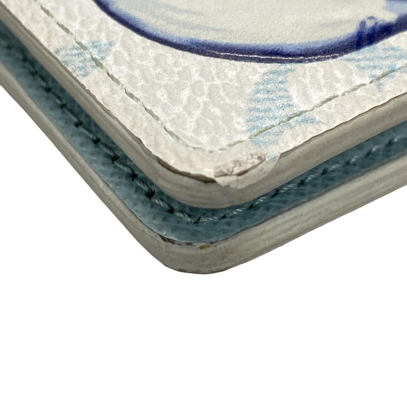 Louis Vuitton Monogram Card Case - Aqua Garden Organizer Dupoche M82371 Crystal