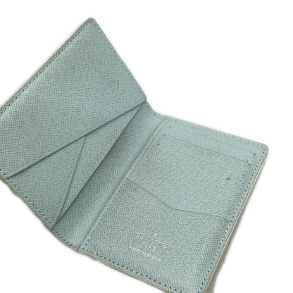 Louis Vuitton Monogram Card Case - Aqua Garden Organizer Dupoche M82371 Crystal